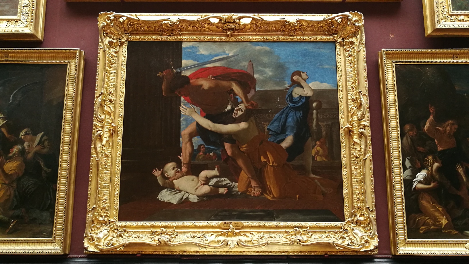 The Massacre of the Innocents ผลงานของ Nicolas Poussin